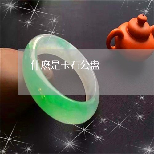 什麽是玉石公盘/2023040505956 什麽是玉石公盘/2023040505956