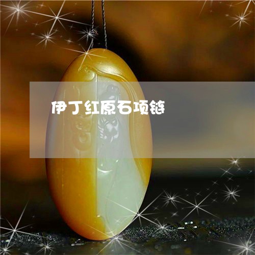 伊丁红原石项链/2023040563715 伊丁红原石项链/2023040563715