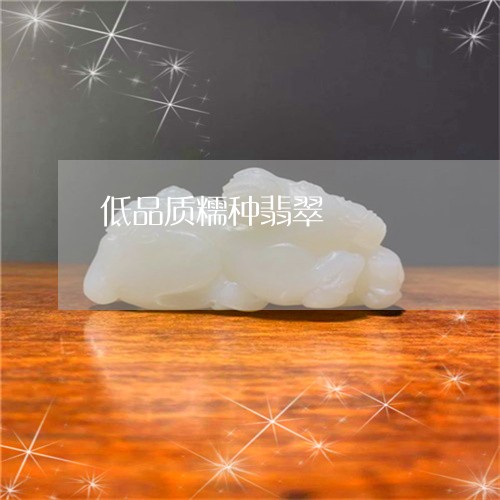 低品质糯种翡翠/2023040581515 低品质糯种翡翠/2023040581515