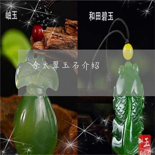 佘太翠玉石介绍/2023040562714 佘太翠玉石介绍/2023040562714