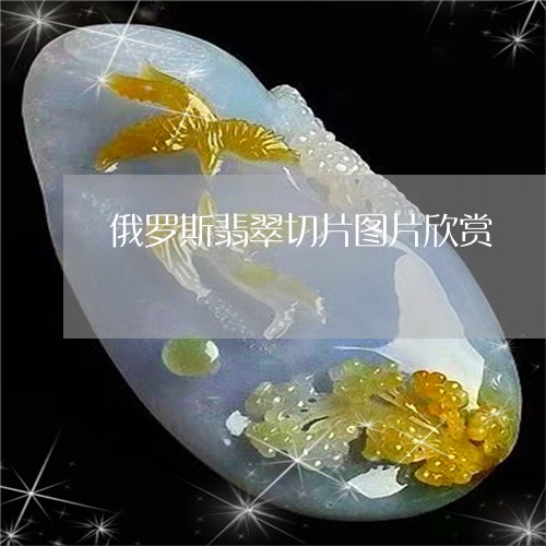 俄罗斯翡翠切片图片欣赏/2023061923695
