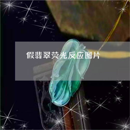 假翡翠荧光反应图片/2023042338157