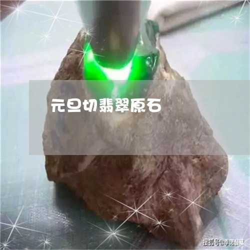 元旦切翡翠原石/2023040592059