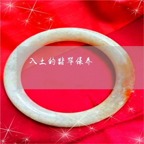 入土的翡翠保养/2023040573603 入土的翡翠保养/2023040573603