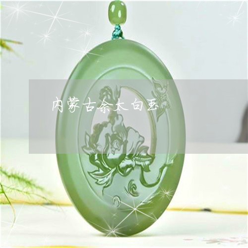 内蒙古佘太白玉/2023040522716 内蒙古佘太白玉/2023040522716