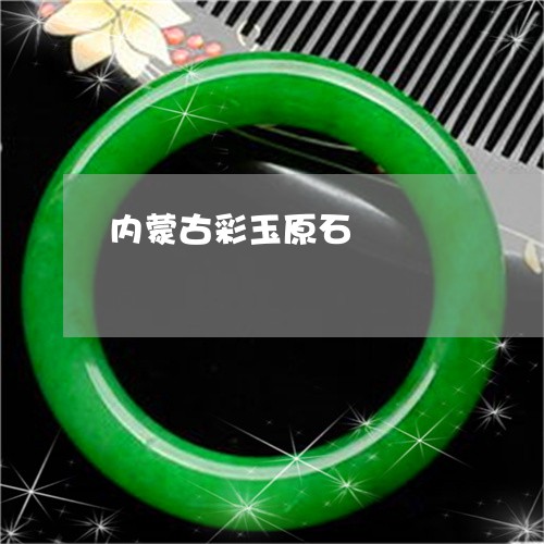 内蒙古彩玉原石/2023040593818
