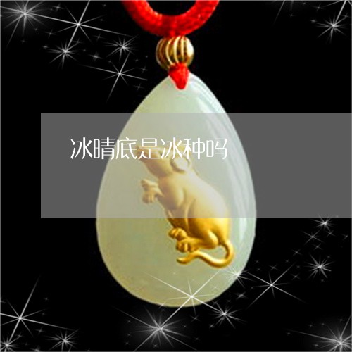 冰晴底是冰种吗/2023040542594