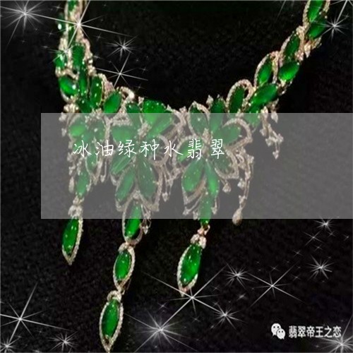 冰油绿种水翡翠/2023040590625 冰油绿种水翡翠/2023040590625