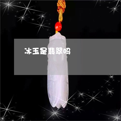 冰玉是翡翠吗/2023032051694 冰玉是翡翠吗/2023032051694
