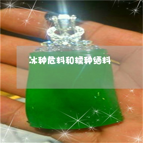 冰种危料和糯种缅料/2023042320692 冰种危料和糯种缅料/2023042320692