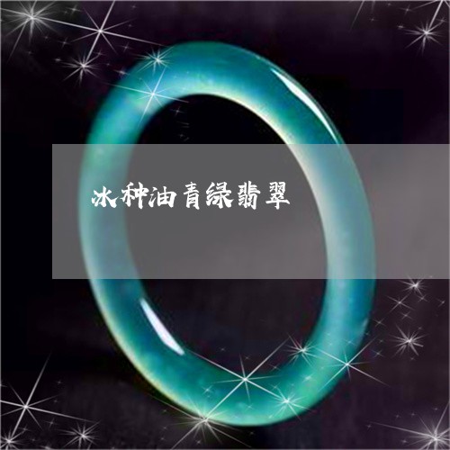 冰种油青绿翡翠/2023040569314 冰种油青绿翡翠/2023040569314