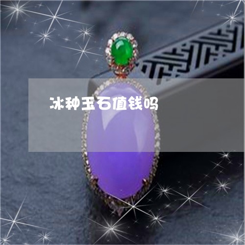 冰种玉石值钱吗/2023040583037