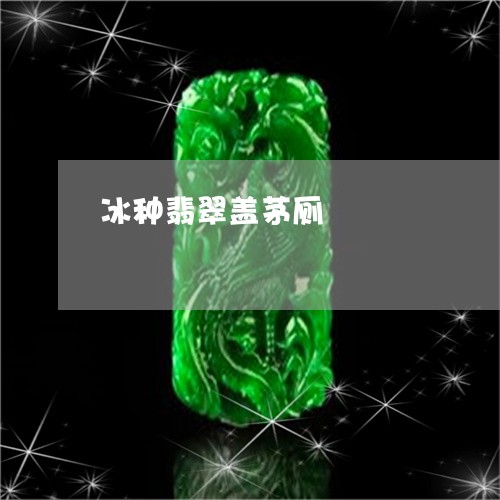 冰种翡翠盖茅厕/2023040530360 冰种翡翠盖茅厕/2023040530360