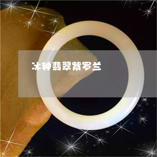 冰种翡翠紫罗兰/2023040572713