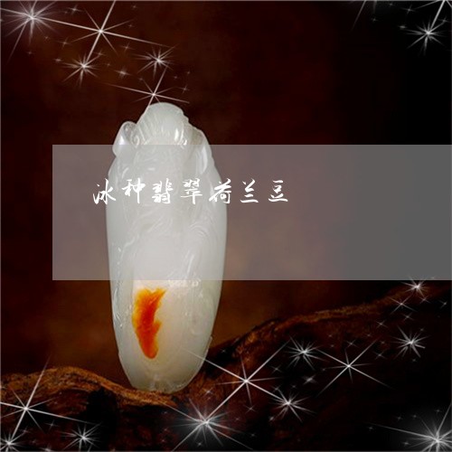 冰种翡翠荷兰豆/2023040593607 冰种翡翠荷兰豆/2023040593607