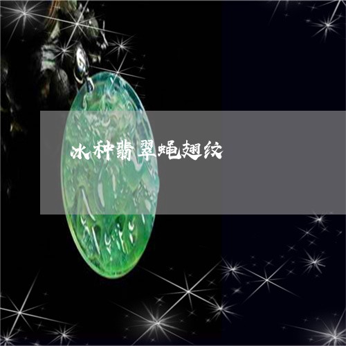 冰种翡翠蝇翅纹/2023040595138 冰种翡翠蝇翅纹/2023040595138