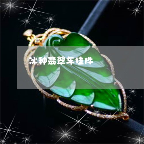 冰种翡翠车挂件/2023040510371 冰种翡翠车挂件/2023040510371
