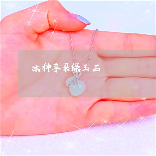 冰种苹果绿玉石/2023040556349 冰种苹果绿玉石/2023040556349