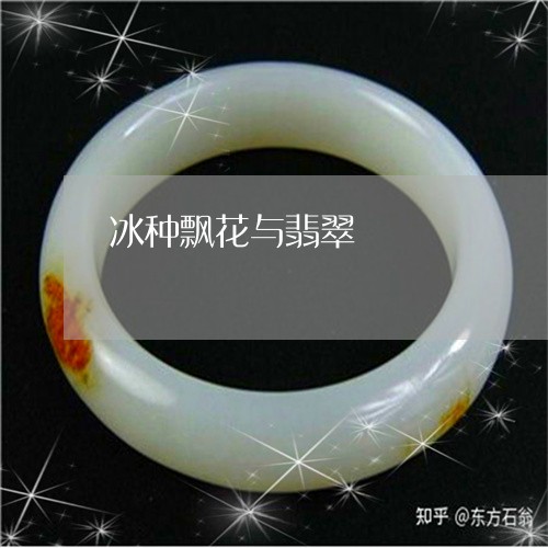 冰种飘花与翡翠/2023040558404 冰种飘花与翡翠/2023040558404