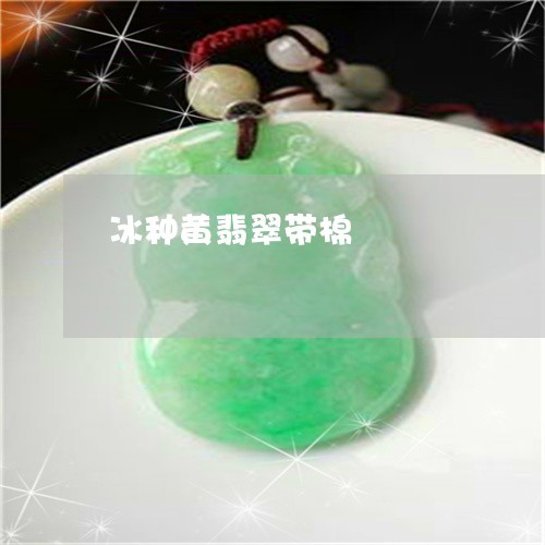 冰种黄翡翠带棉/2023040559405 冰种黄翡翠带棉/2023040559405