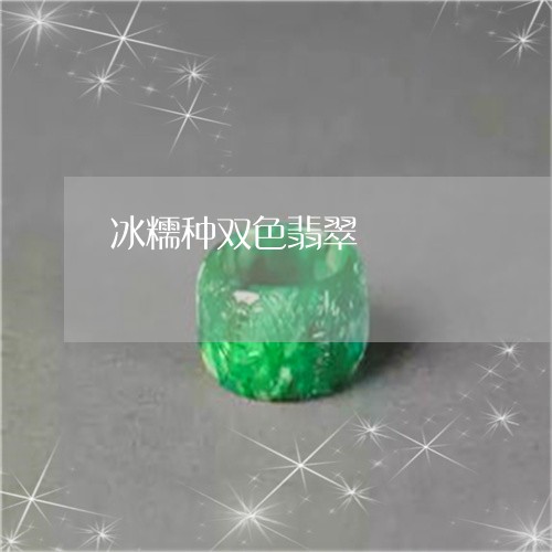 冰糯种双色翡翠/2023040529371