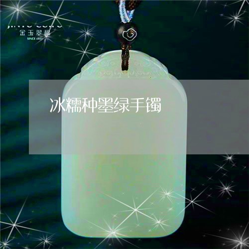 冰糯种墨绿手镯/2023040564925 冰糯种墨绿手镯/2023040564925
