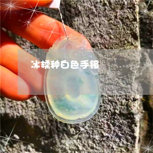 冰糯种白色手镯/2023040543846 冰糯种白色手镯/2023040543846