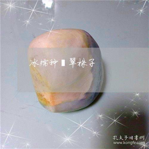 冰糯种翡翠株子/2023040505936 冰糯种翡翠株子/2023040505936