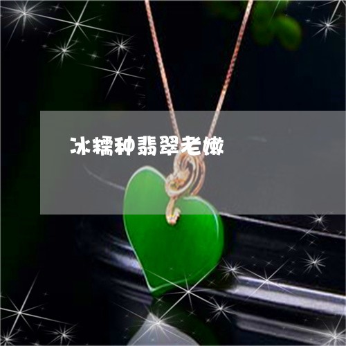 冰糯种翡翠老嫩/2023040543613 冰糯种翡翠老嫩/2023040543613