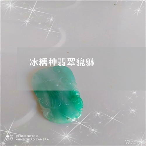 冰糯种翡翠貔貅/2023040531313 冰糯种翡翠貔貅/2023040531313