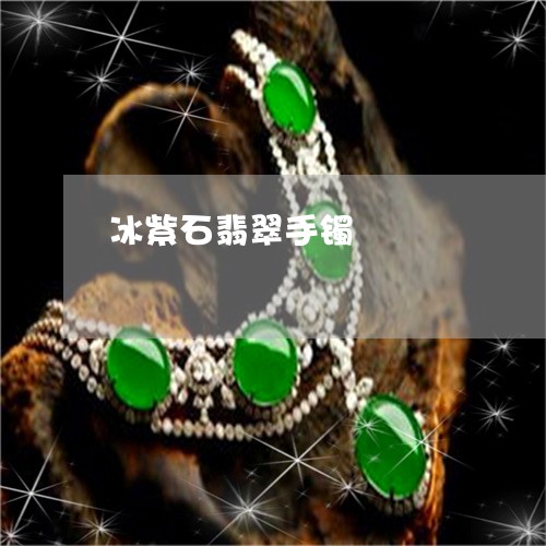 冰紫石翡翠手镯/2023040584926