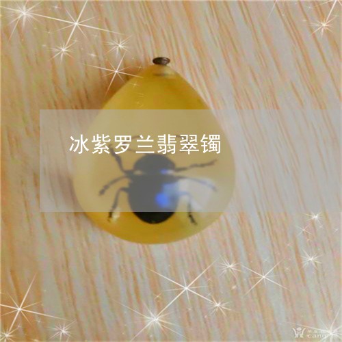 冰紫罗兰翡翠镯/2023040583713