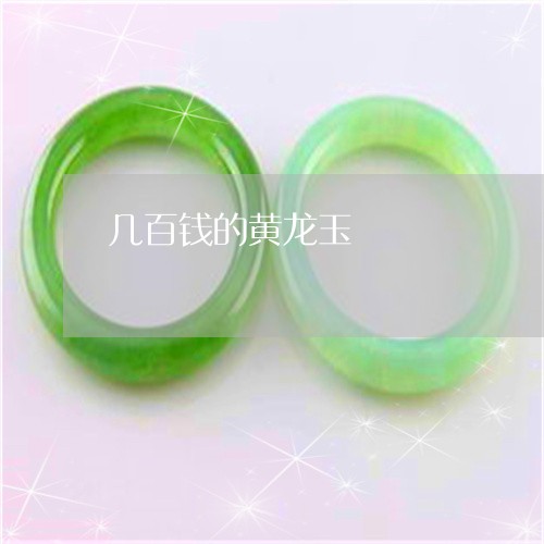 几百钱的黄龙玉/2023040542704