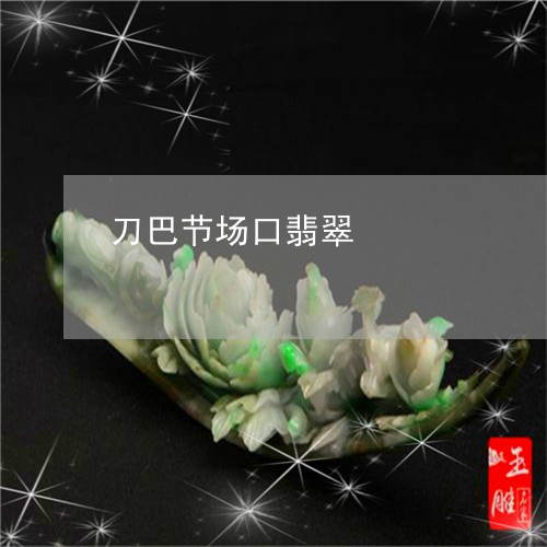 刀巴节场口翡翠/2023040582604 刀巴节场口翡翠/2023040582604
