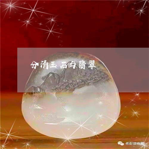 分清玉石与翡翠/2023040596037 分清玉石与翡翠/2023040596037