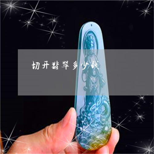 切开翡翠多少钱/2023040516026 切开翡翠多少钱/2023040516026