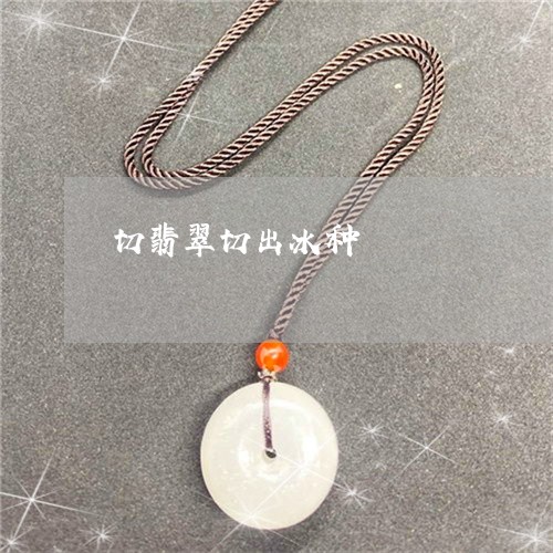 切翡翠切出冰种/2023040583715 切翡翠切出冰种/2023040583715