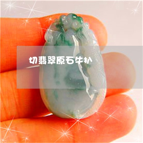 切翡翠原石牛扒/2023040574936