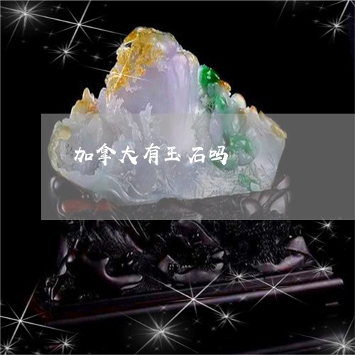 加拿大有玉石吗/2023040440834 加拿大有玉石吗/2023040440834