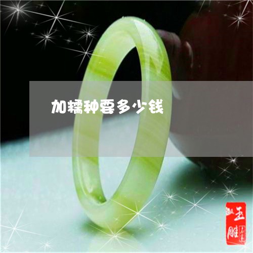 加糯种要多少钱/2023040427160
