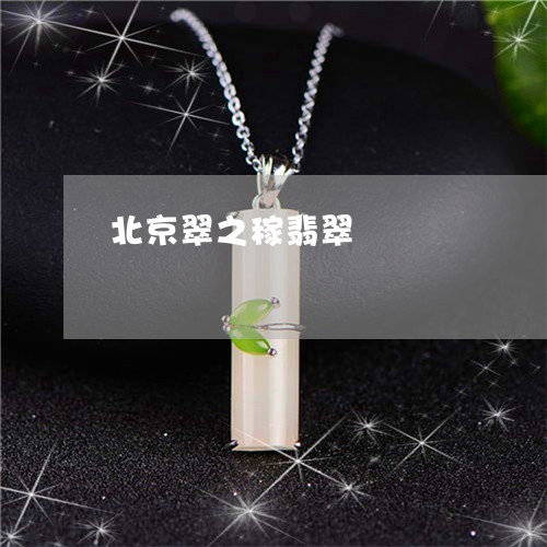 北京翠之稼翡翠/2023040454259