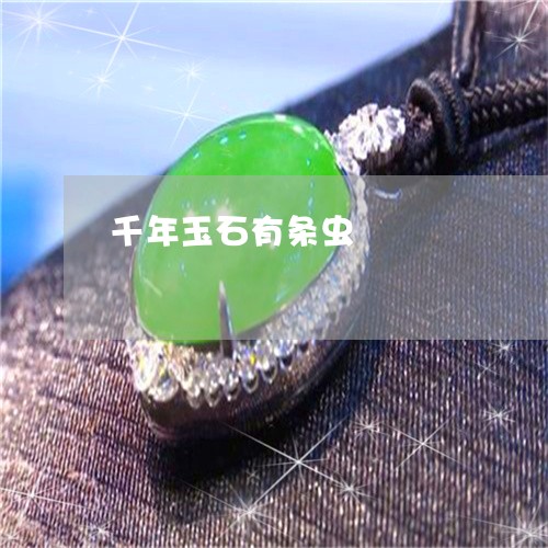 千年玉石有条虫/2023040453738 千年玉石有条虫/2023040453738