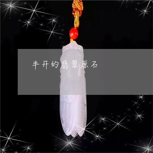 半开的翡翠原石/2023040454847 半开的翡翠原石/2023040454847