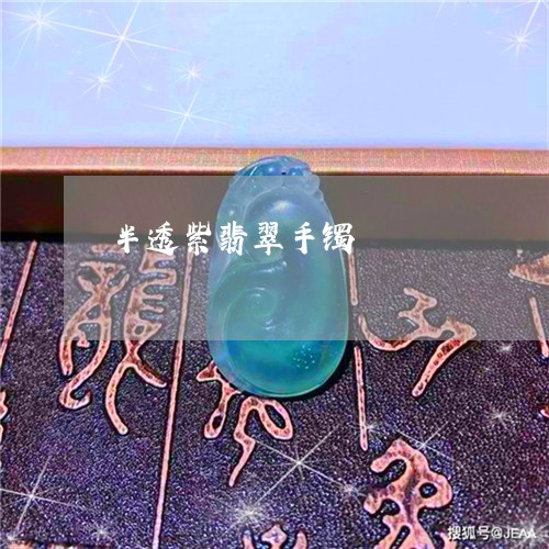 半透紫翡翠手镯/2023040422837 半透紫翡翠手镯/2023040422837