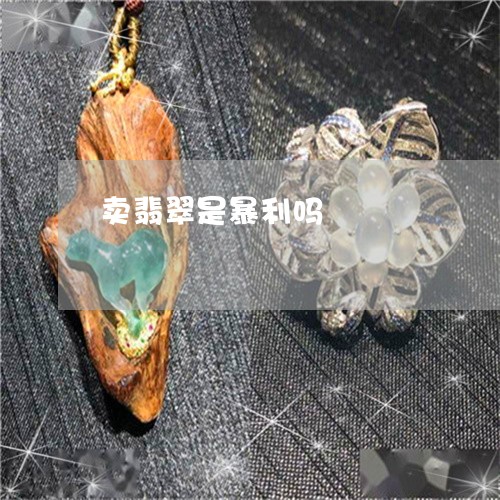 卖翡翠是暴利吗/2023040484815 卖翡翠是暴利吗/2023040484815