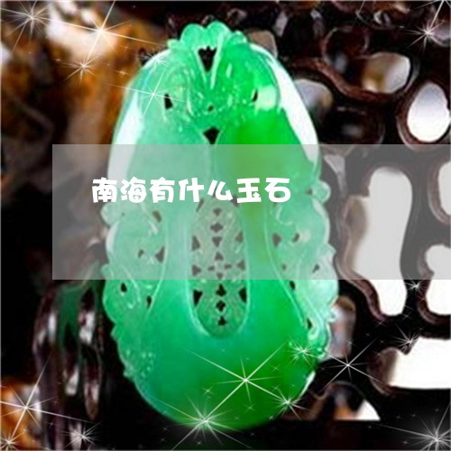 南海有什么玉石/2023040471482