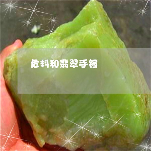 危料和翡翠手镯/2023040408047 危料和翡翠手镯/2023040408047
