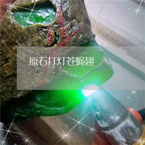 原石打灯苍蝇翅/2023040400514