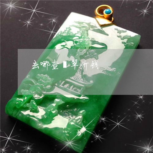 去哪查翡翠价钱/2023040428163 去哪查翡翠价钱/2023040428163