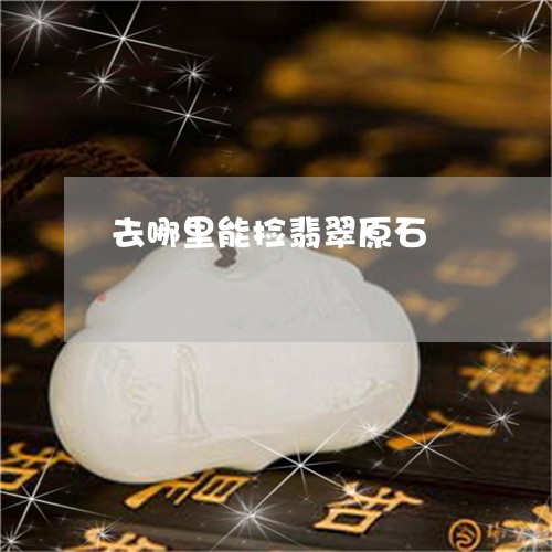 去哪里能捡翡翠原石/2023042384695 去哪里能捡翡翠原石/2023042384695